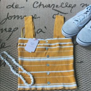 NWT PACSUN TANK🦋🤍⚡️